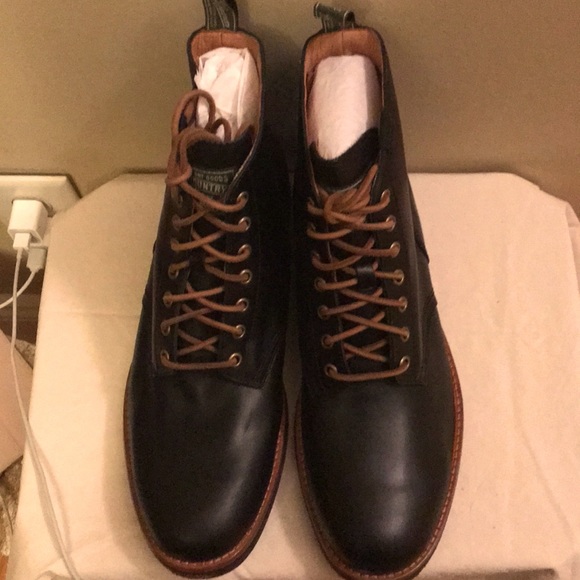 Polo Ralph Lauren Other - NWT Polo Ralph Lauren Army boot Black